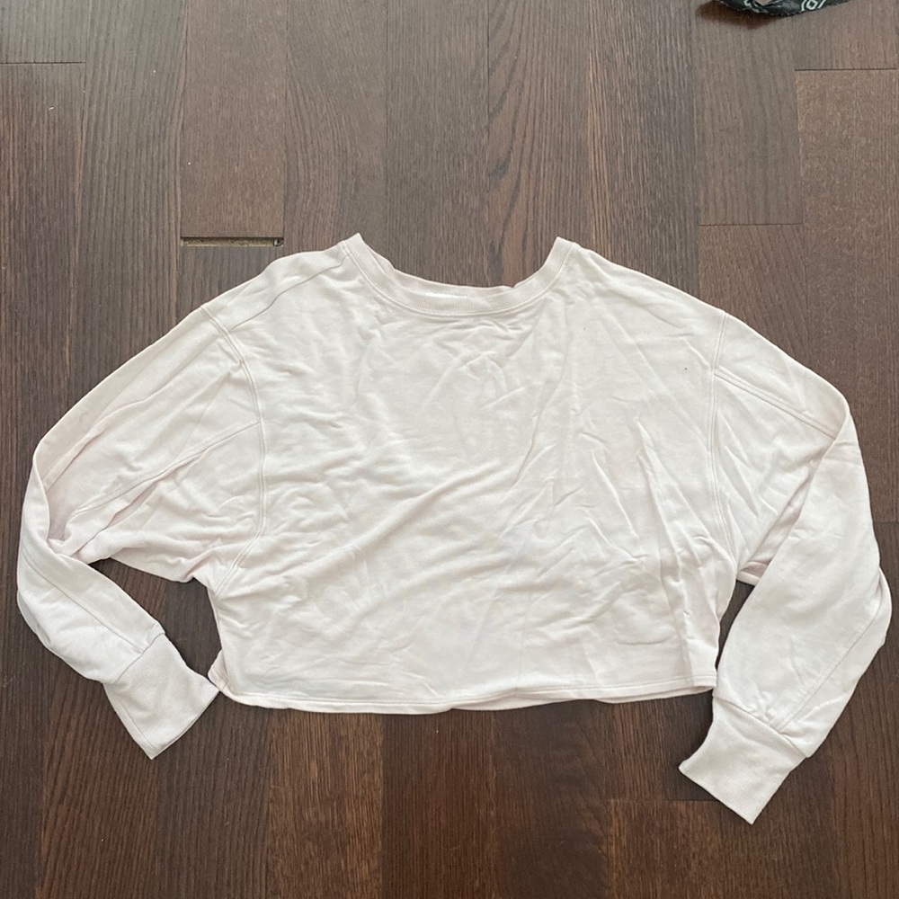 Cozy pink lounge top